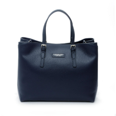 SPALDING & BROS. Borsa donna MICKY collezione TOURIST in pelle blu